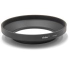 VHBW 77mm Lens Hood - Wide Angle Lens Shade, Black, Round