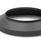 VHBW 77mm Lens Hood - Wide Angle Lens Shade, Black, Round