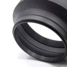 VHBW 77mm Lens Hood - Black, Round