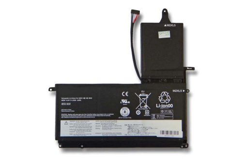 VHBW Notebook Battery for Lenovo 45N1167, 45N1165, 45N1166, 45N1164 - 4250 mAh 14.8 V Li-Ion, Black