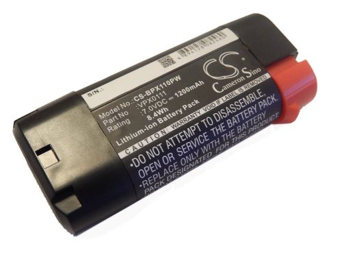 Akkumulátor Black & Decker VPX1101, VPX1201, VPX1212 - 1200 mAh, 7V, Li-Ion