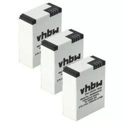   VHBW Videokamera Akku 1ICP7/26/33-2, 601-00724-00ACHDHN-301 - 1180 mAh 3,7 V Li-Polymer