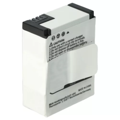 VHBW Videokamera Akku 1ICP7/26/33-2, 601-00724-00ACHDHN-301 - 1180 mAh 3,7 V Li-Polymer
