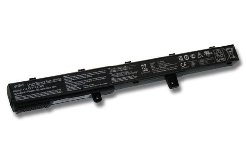 Notebook akkumulátor  Asus 0B110-00250100M - 2200 mAh 14,4 V Li-Ion, fekete