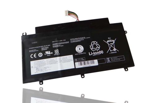 VHBW Notebook akkumulátor  Lenovo 45N1120, 45N1122, 45N1123, 45N1121 - 4250 mAh 11,1 V Li-Ion, fekete