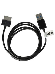   VHBW 1x USB adatkábel táblagép - 2 1-ben Töltőkábel normál - típusú USB táblagéphez 100 cm fekete