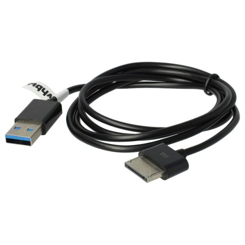 VHBW 1x USB Datenkabel Tablet - 2 in 1 Ladekabel für normale USB Tablets 100 cm schwarz