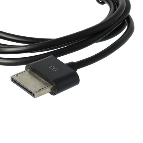 VHBW 1x USB Datenkabel Tablet - 2 in 1 Ladekabel für normale USB Tablets 100 cm schwarz