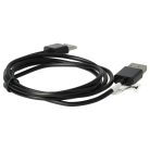 VHBW 1x USB Datenkabel Tablet - 2 in 1 Ladekabel für normale USB Tablets 100 cm schwarz