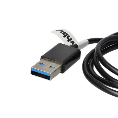 VHBW 1x USB Datenkabel Tablet - 2 in 1 Ladekabel für normale USB Tablets 100 cm schwarz