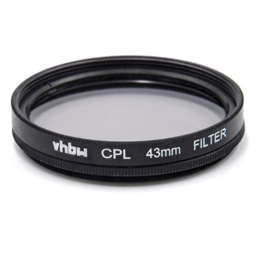 VHBW 43mm Polarizing Filter - CPL Filter