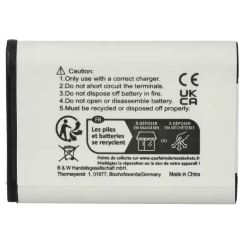 VHBW Camera Battery EN-EL23 - 1400 mAh 3.8 V Li-Ion