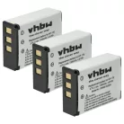 VHBW Akku für Aiptek 084-07042L-062 - 1300 mAh 3,7 V Li-Ion