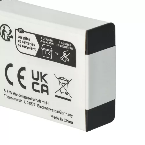 VHBW Akku für Aiptek 084-07042L-062 - 1300 mAh 3,7 V Li-Ion