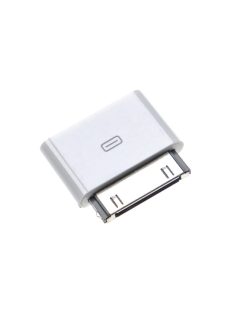   VHBW adapter Apple iPhone Handy, okostelefonhoz - Kábeladapter Micro USB-től 30 tűs dugóhoz fehér