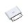 VHBW adapter for Apple iPhone Handy, smartphone - Cable adapter from Micro USB to 30-pin connector white