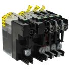 VHBW Brother LC125 5x Tintenpatrone 4110DW - B/C/M/Y