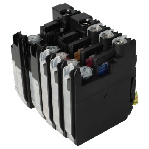 VHBW Brother LC125 5x Tintenpatrone 4110DW - B/C/M/Y