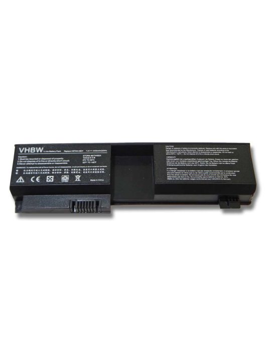 Notebook akkumulátor  HP 431325-321, HSTNN-OB37, 441131-001 - 4400 mAh 7,2 V Li-Ion, fekete