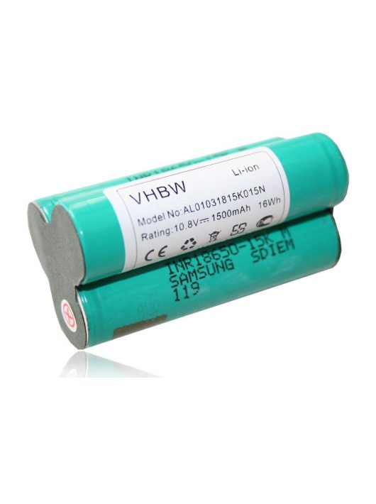 Elektromos kéziszerszámgép akkumulátor Bosch PSR 10.8V, AGS 10.8, KEO szerszámgépekhez - 10.8V, Li-Ion, 1500mAh