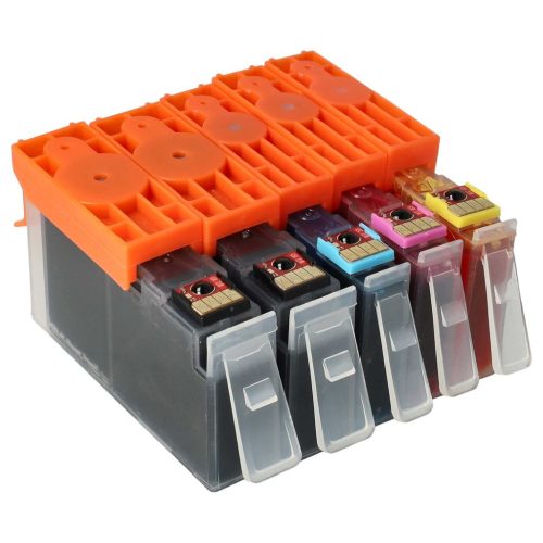 VHBW HP 5525 Ink Cartridge - B/C/M/Y, 5x