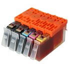 VHBW HP 5525 Ink Cartridge - B/C/M/Y, 5x