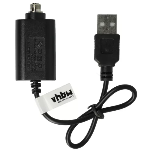 VHBW USB Charger for KangerTech E-Smart E-Cigarette - 25 cm