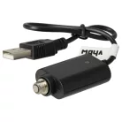VHBW USB Charger for E-Cigarettes and other devices with threaded closure - 25 cm