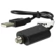 VHBW USB Charger for E-Cigarettes and other devices with threaded closure - 25 cm