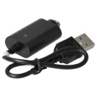 VHBW USB Charger for E-Cigarettes and other devices with threaded closure - 25 cm