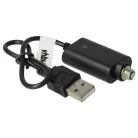 VHBW USB Charger for E-Cigarettes and other devices with threaded closure - 25 cm