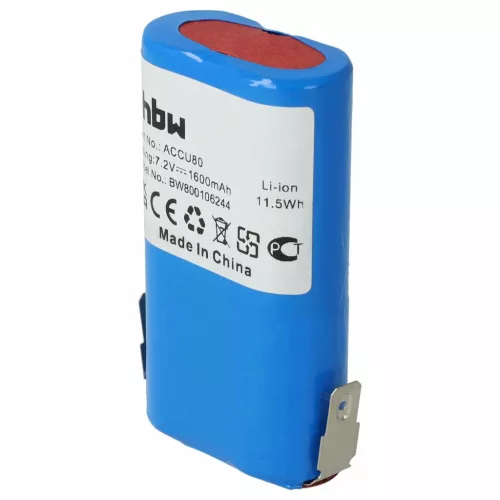 VHBW Lawn Mower Battery 8802-00.640.00, 1600 mAh 7.2 V Li-Ion