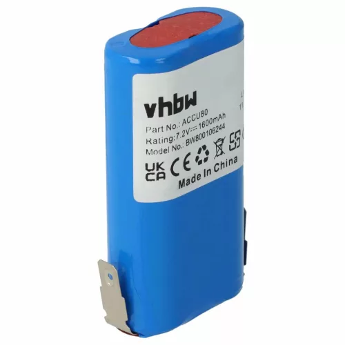 VHBW Lawn Mower Battery 8802-00.640.00, 1600 mAh 7.2 V Li-Ion