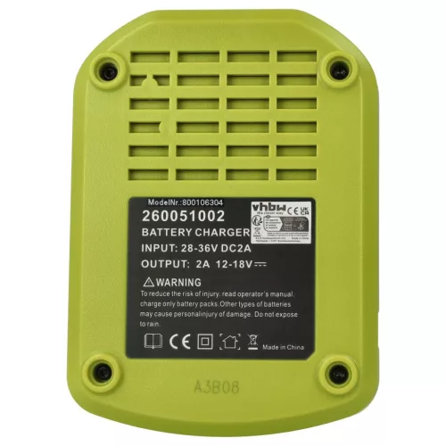 VHBW Charger for Ryobi BCL14181H for Ryobi Power Tool Batteries, etc. Li-Ion / Ni-Cd / NiMH 12 V / 14.4 V / 18 V
