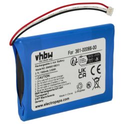   VHBW GPS Akku Garmin 361-00066-00, 361-00066-10 - 1500 mAh 3,7 V Li-Ion