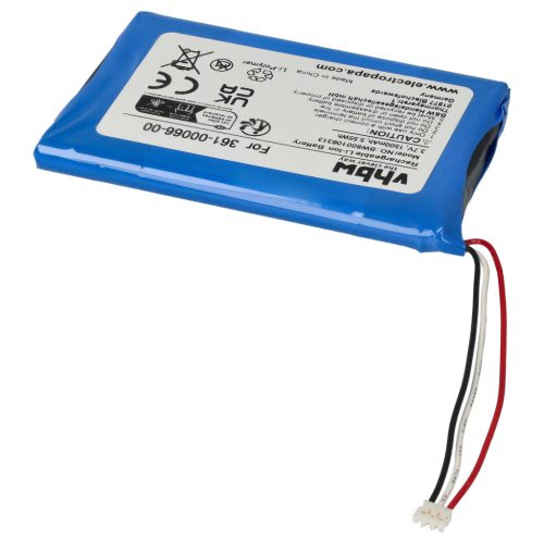 VHBW GPS Akku Garmin 361-00066-00, 361-00066-10 - 1500 mAh 3,7 V Li-Ion