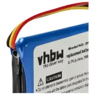 VHBW GPS Battery 361-00056-11, 361-00056-05 - 750 mAh 3.7 V Li-Ion