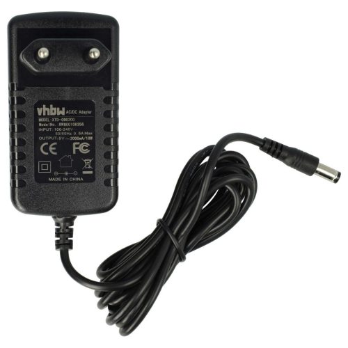 VHBW Hálózati adapter Brother AD-24, AD-24EU, AD-24ES, AD-24E, AD-20 elektromos eszközöket - 10,6 cm