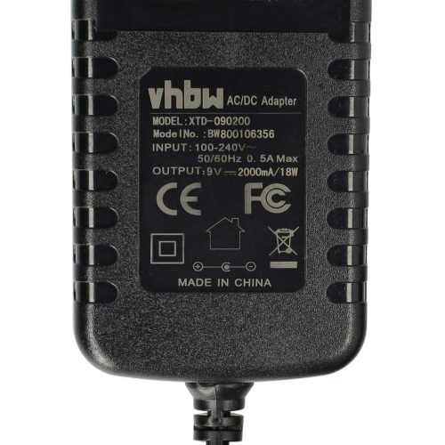 VHBW Hálózati adapter Brother AD-24, AD-24EU, AD-24ES, AD-24E, AD-20 elektromos eszközöket - 10,6 cm