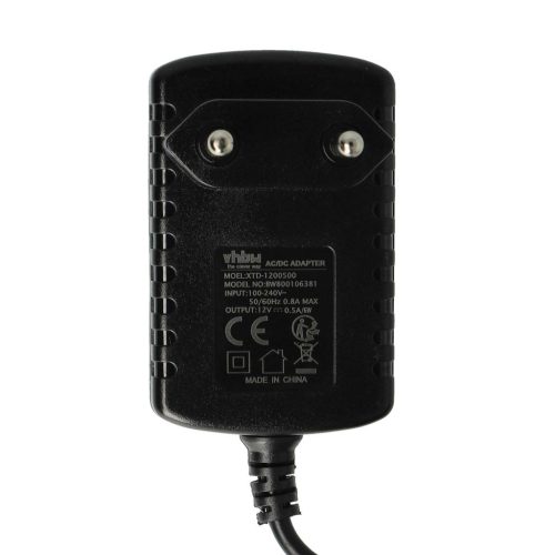Hálózati adapter Tivoli VD120050L-t AKG DAB rádióhoz, VHF rádióhoz, konyhai rádióhoz stb. - 200 cm