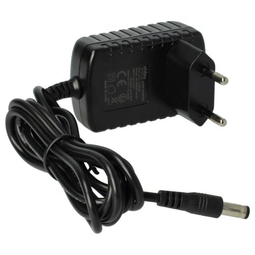 VHBW Power Adapter Tivoli VD120050L for AKG DAB Radio, VHF Radio, Kitchen Radio etc. - 200 cm
