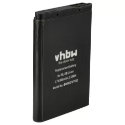   VHBW Wireless Headphone Battery Fiio HD533443 1S1P - 900 mAh 3.7 V Li-Ion