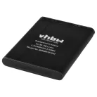 VHBW Wireless Headphone Battery Fiio HD533443 1S1P - 900 mAh 3.7 V Li-Ion