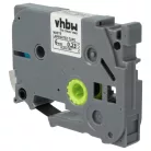 VHBW Brother TZE-211, TZ-211 Label Tape - 6 mm, Black-White