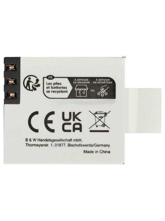 Videokamera akkumulátor EKEN PG1050-hez - 900 mAh 3,7 V Li-Ion