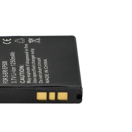VHBW Mobile Phone Battery for Sony-Ericsson EP500 - 1250 mAh 3.7 V Li-Ion - Smartphone Battery