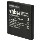 VHBW Mobile Phone Battery for Sony-Ericsson EP500 - 1250 mAh 3.7 V Li-Ion - Smartphone Battery