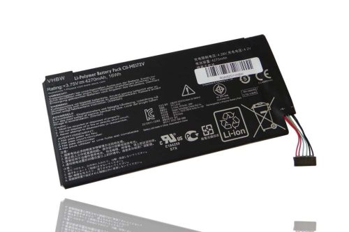 Notebook akkumulátor  Asus C11-ME172V - 4250 mAh 3,75 V Li-polimer, fekete