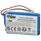 VHBW Hundetrainer Akku SAC54-13815 - 1900 mAh 3,7 V Li-Polymer