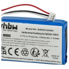 VHBW Hundetrainer Akku SAC54-13815 - 1900 mAh 3,7 V Li-Polymer